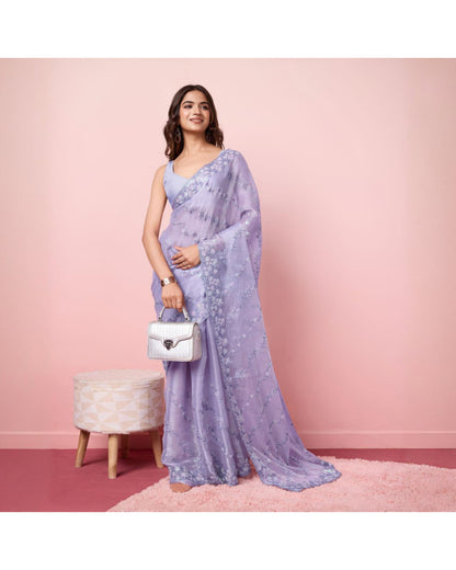 Soft Burberry Silk Saree