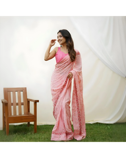 Georgette Saree