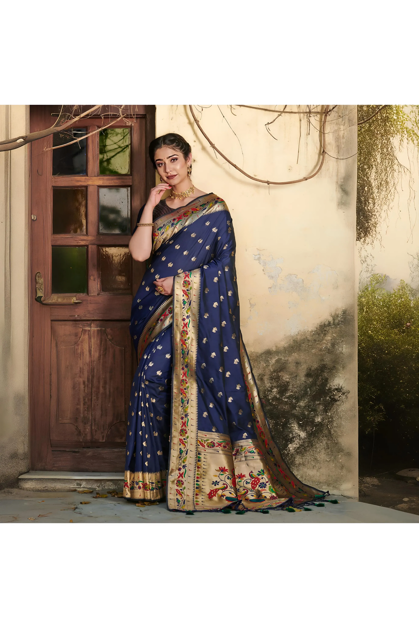 Banarasi Silk Paithani Saree