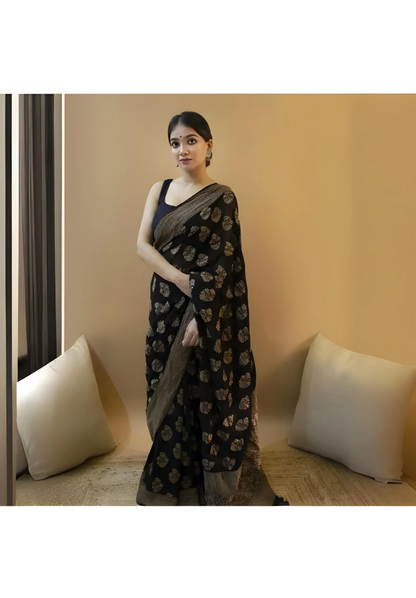 Soft Lichi Saree