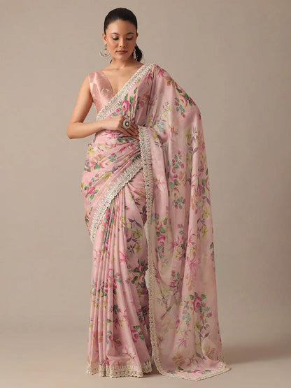 Georgette Digital Print Saree