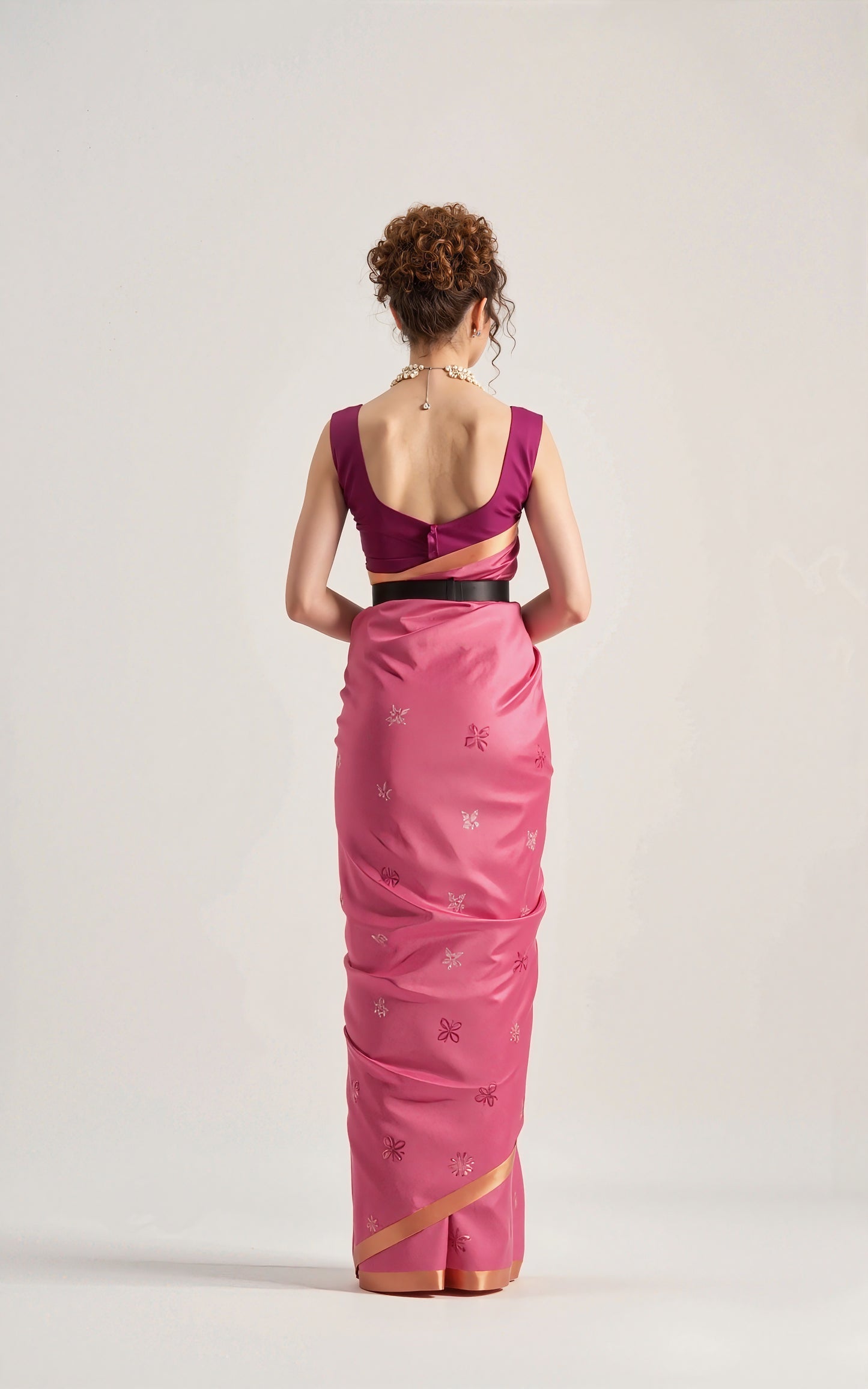 Pink Weaving Patola Silk Saree