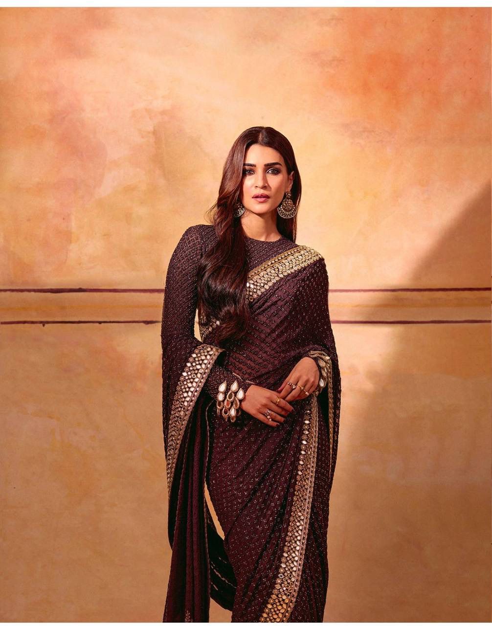 Georgette Silk Saree