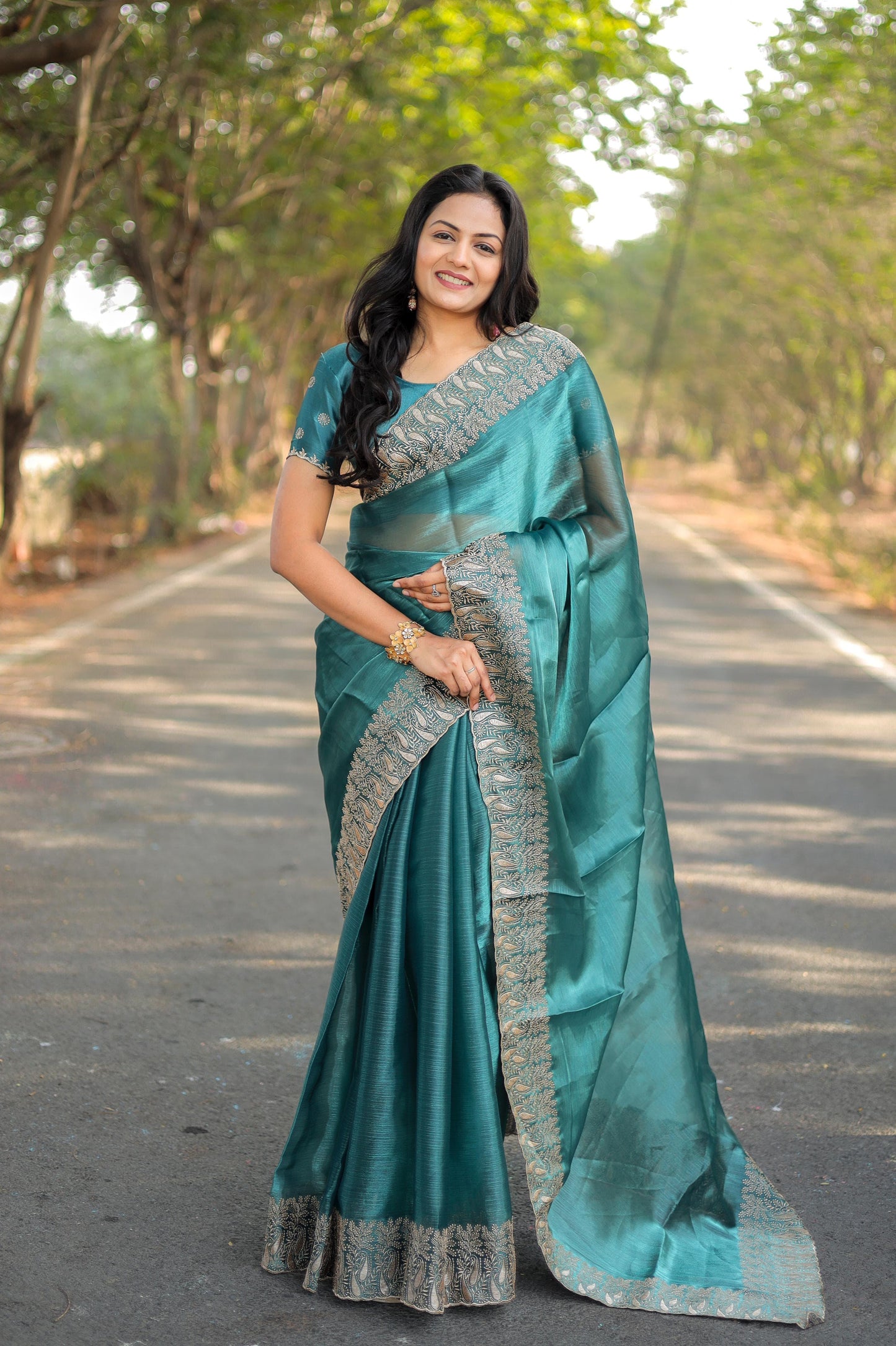 Burberry Silk Saree