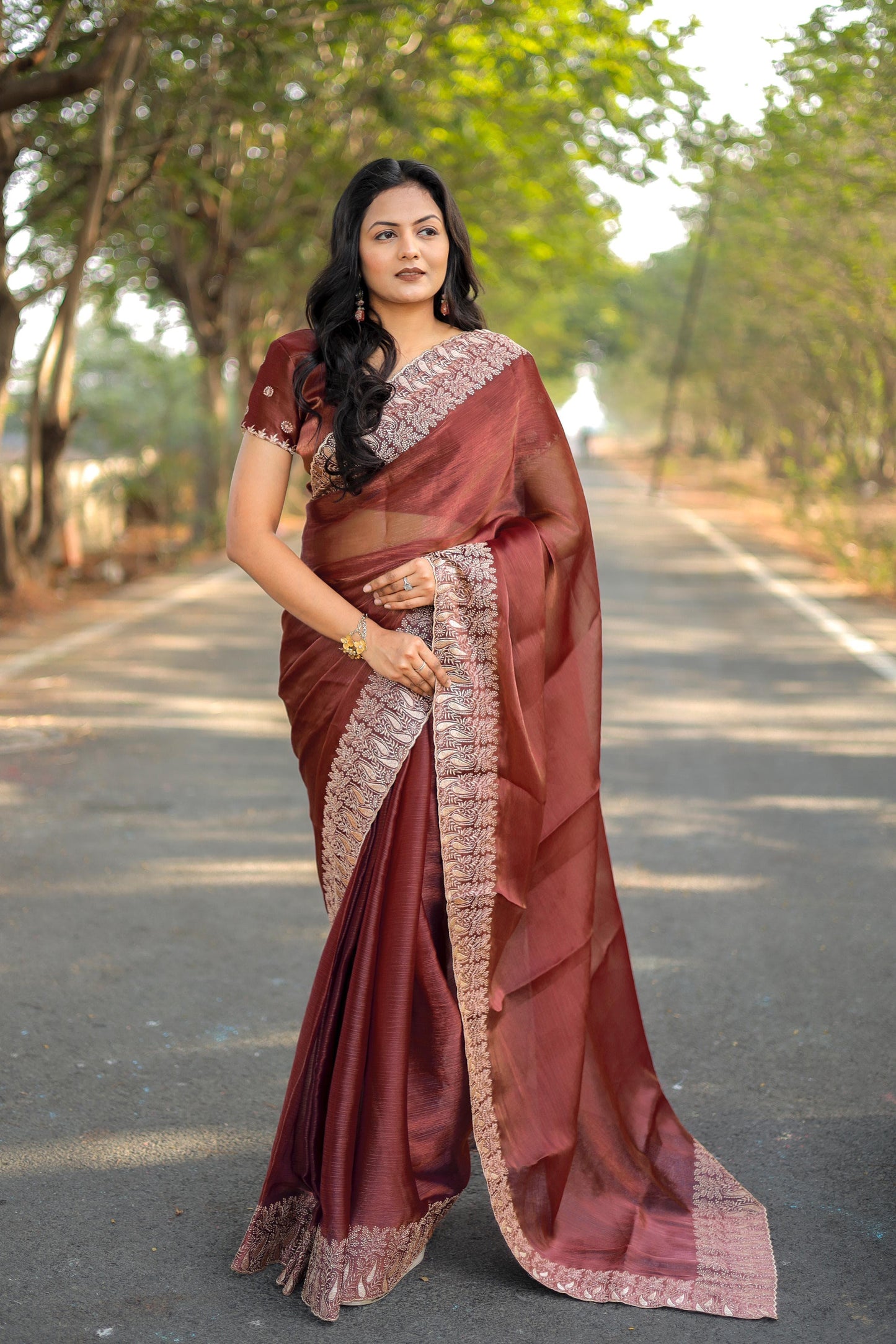 Burberry Silk Saree