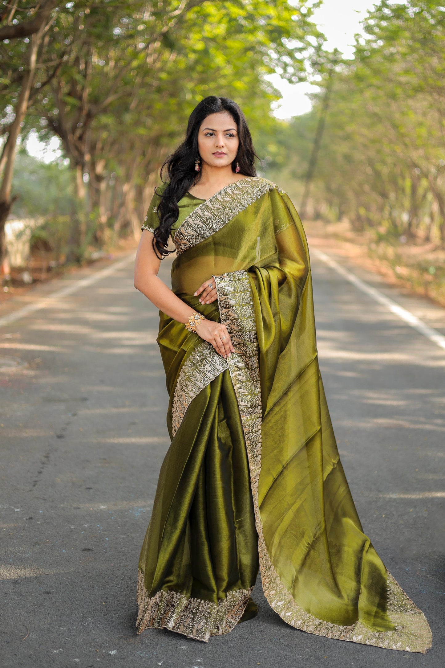 Burberry Silk Saree