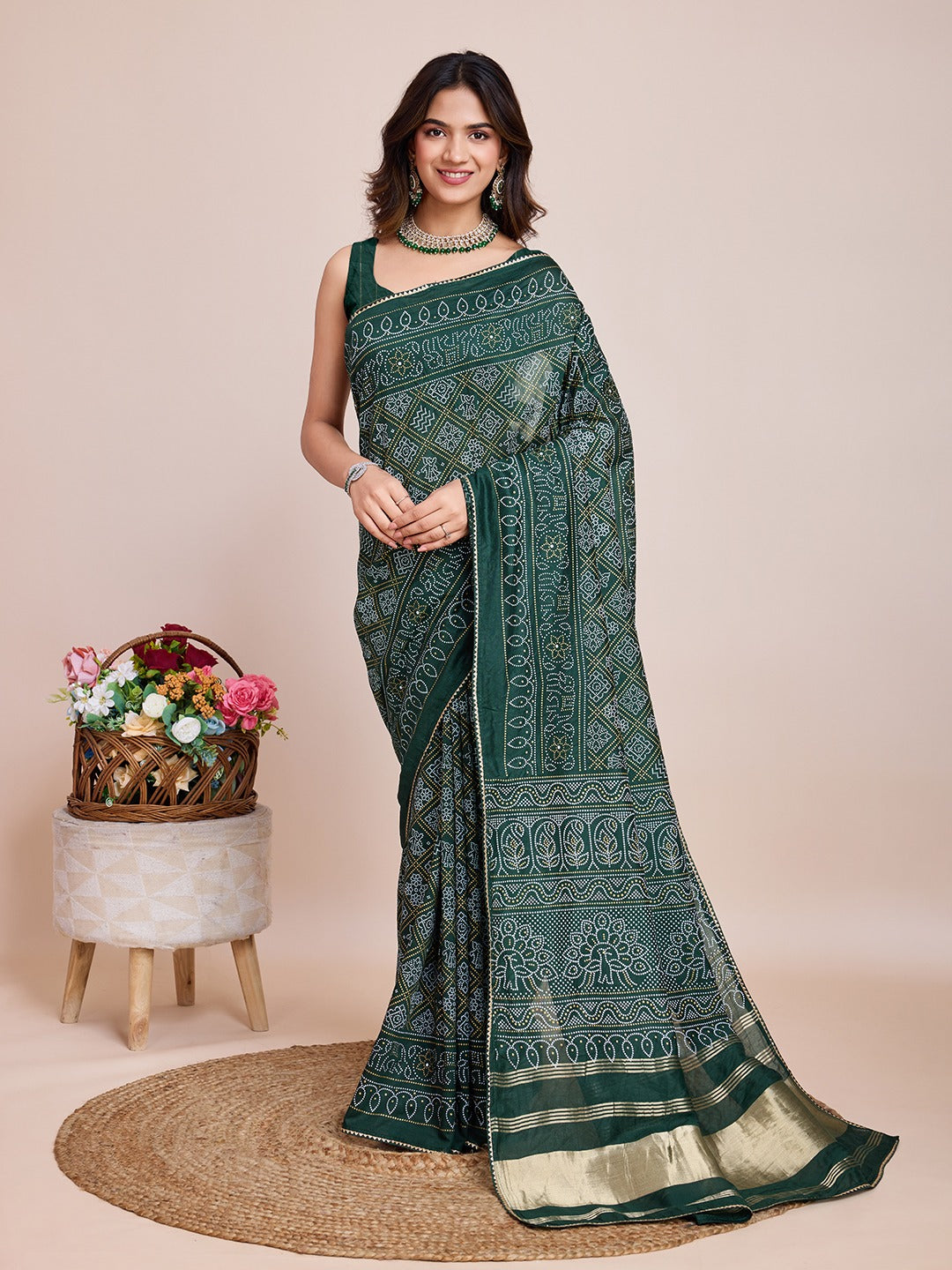 Semi Kanjivaram Saree