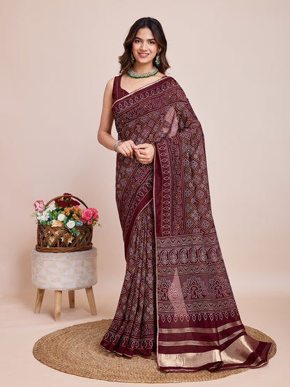 Semi Kanjivaram Saree