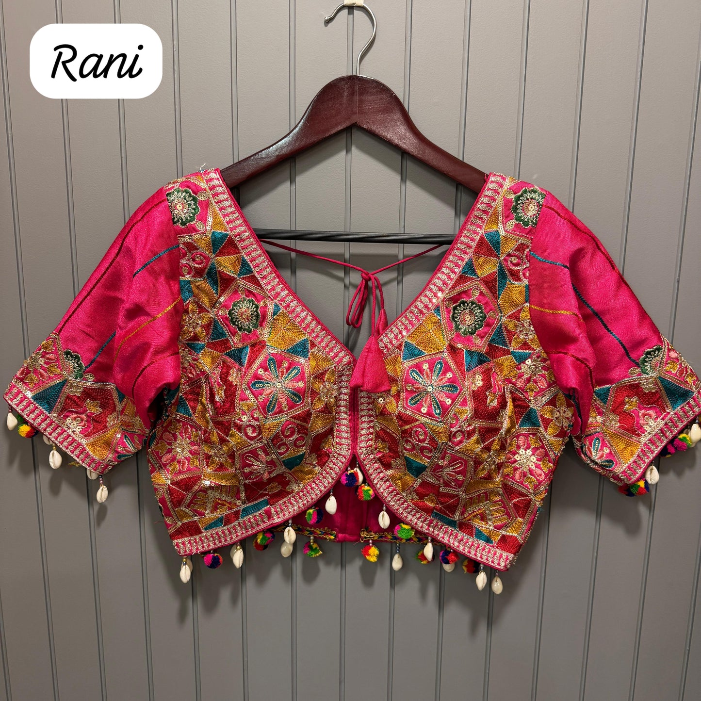 Navratri Special Apple Cut Blouse