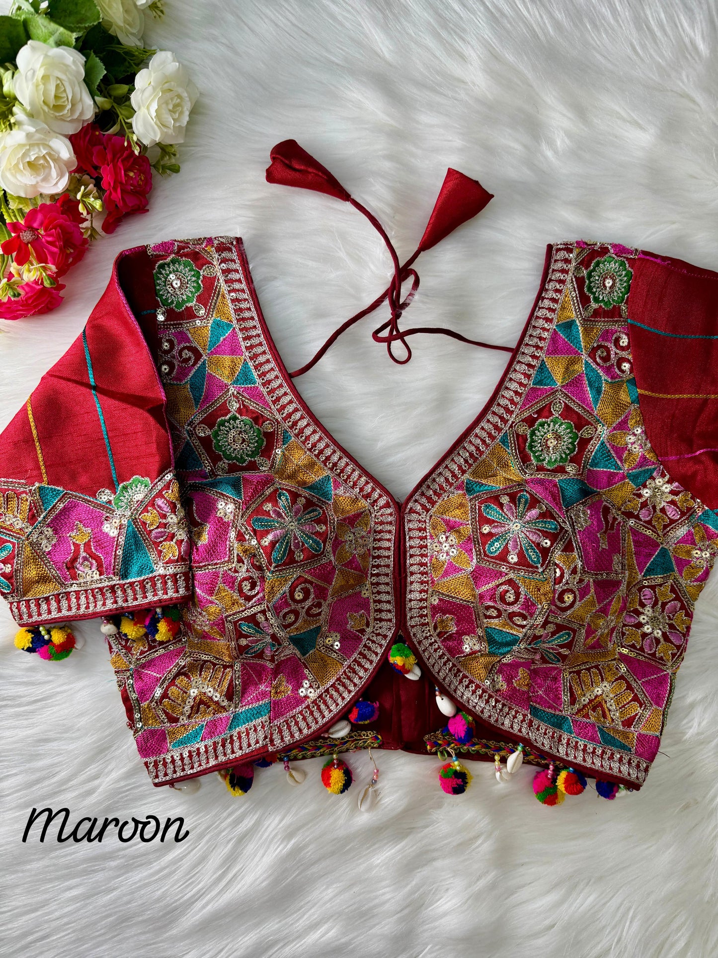 Navratri Special Apple Cut Blouse