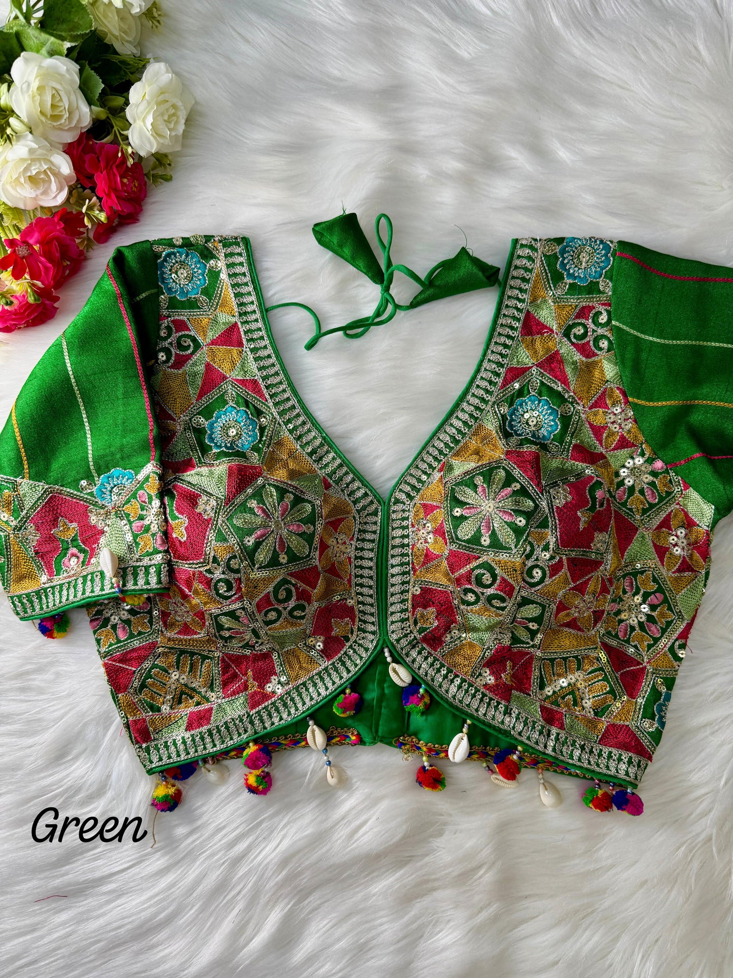 Navratri Special Apple Cut Blouse