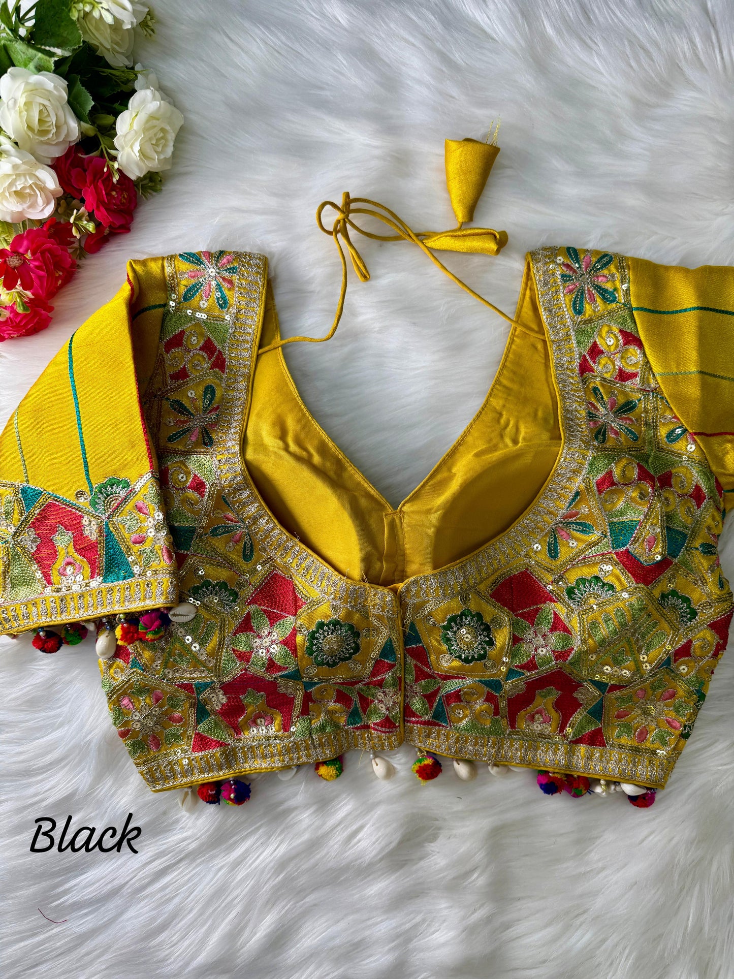 Navratri Special Apple Cut Blouse