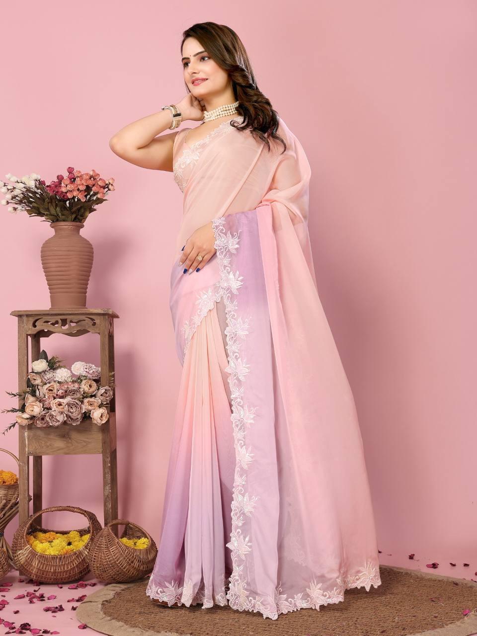 Soft Organza Saree