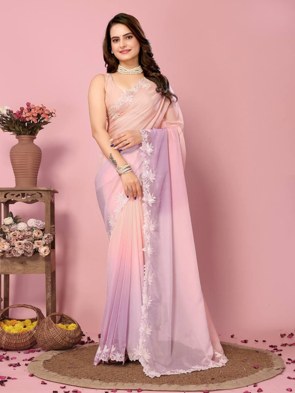 Soft Organza Saree