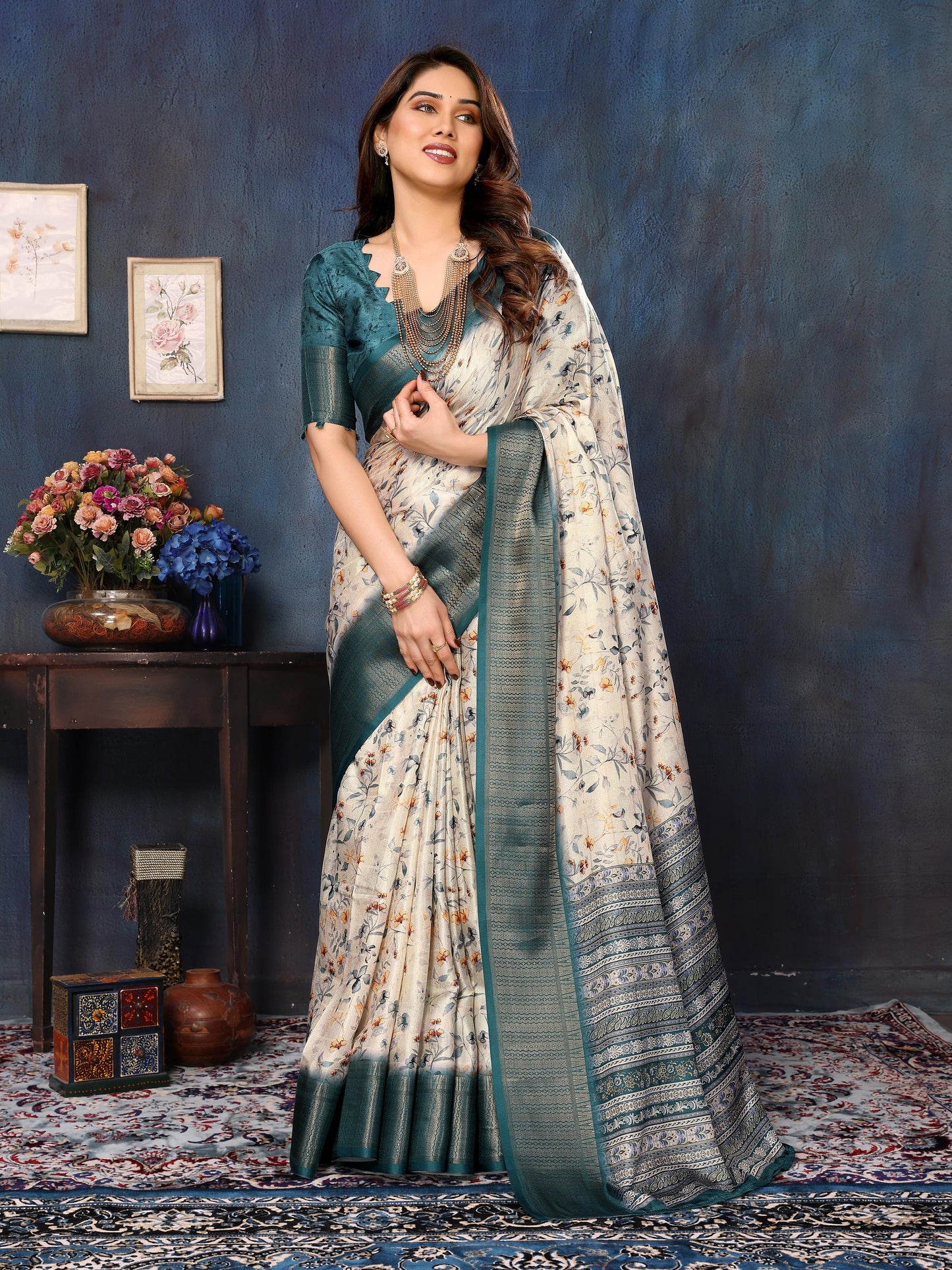 Banarasi Cotton Silk Saree