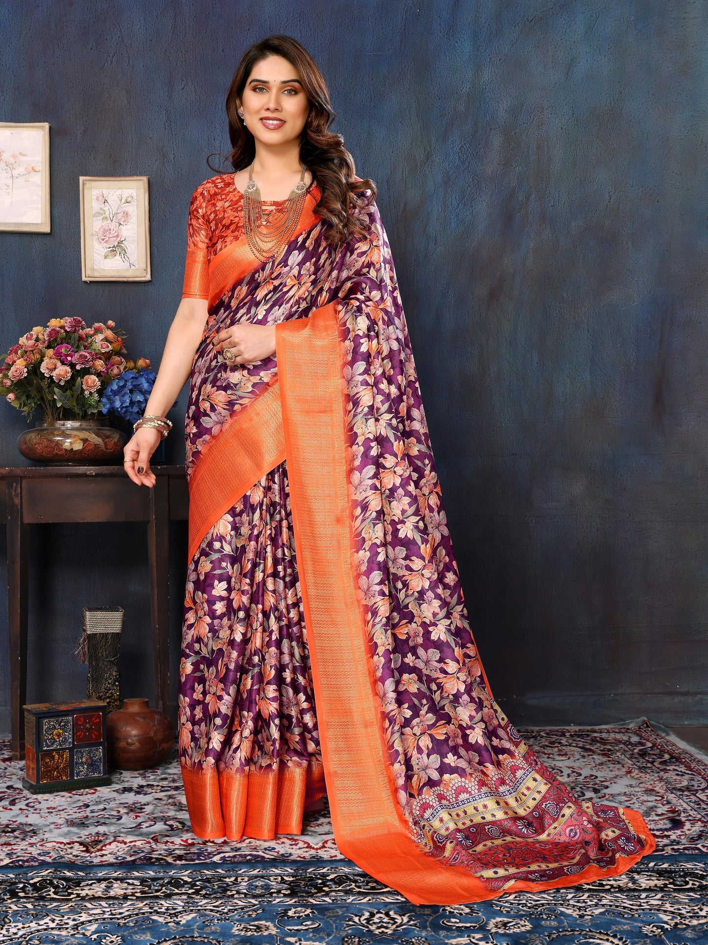 Banarasi Cotton Silk Saree