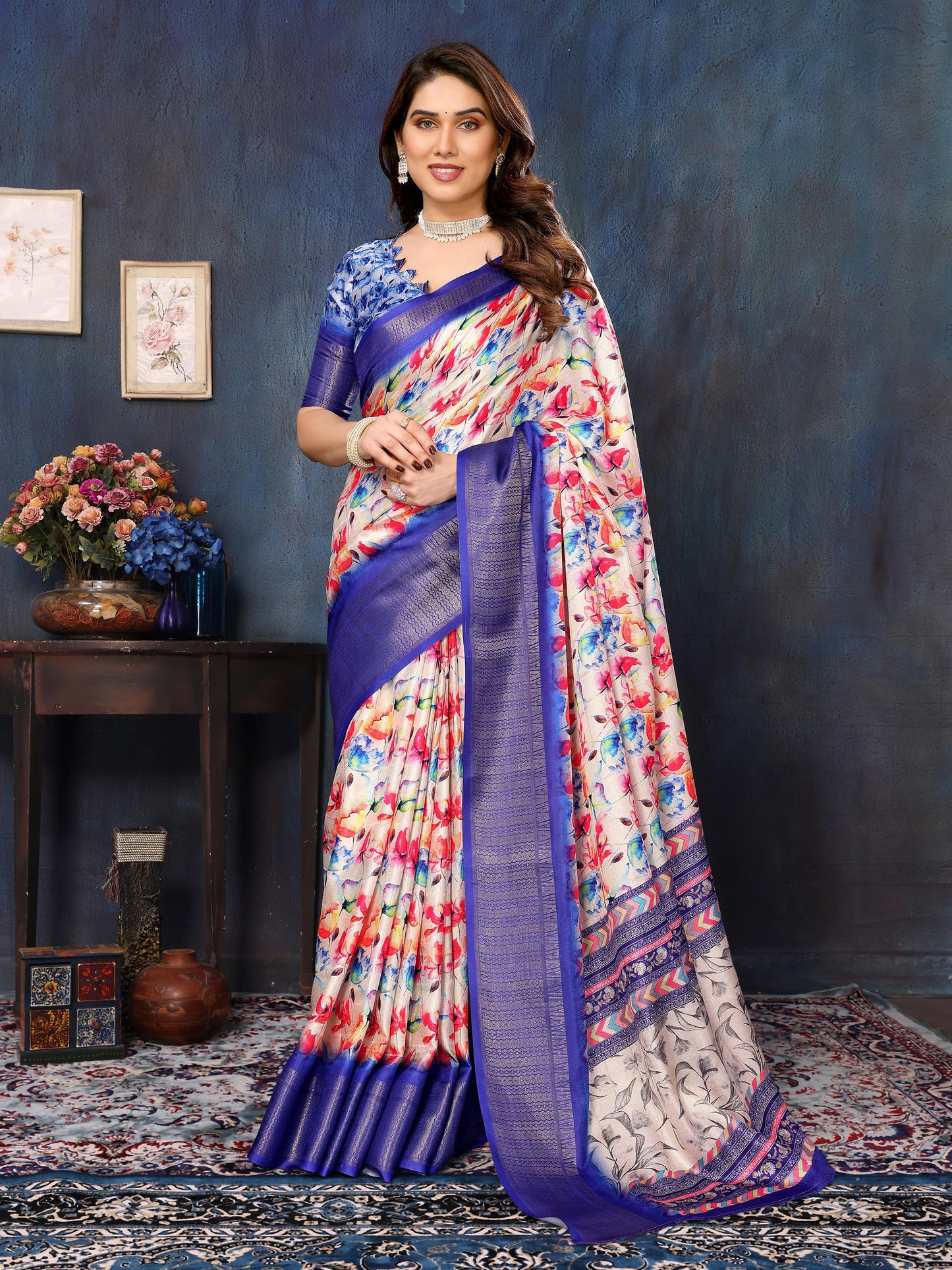 Banarasi Cotton Silk Saree