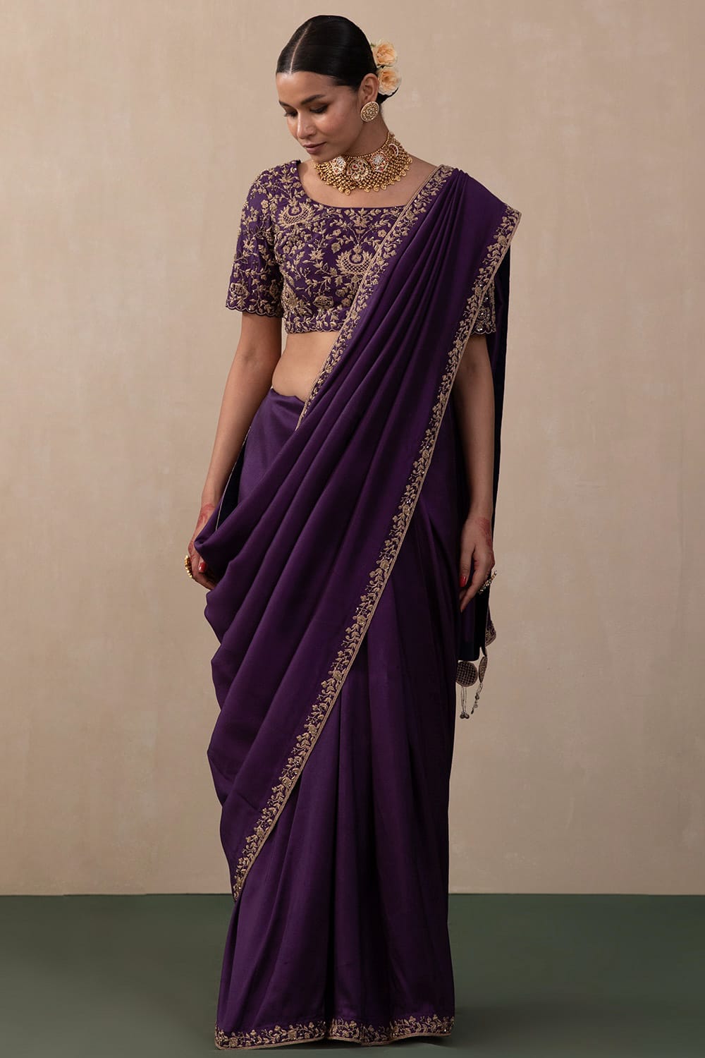 Vichitra Silk Saree