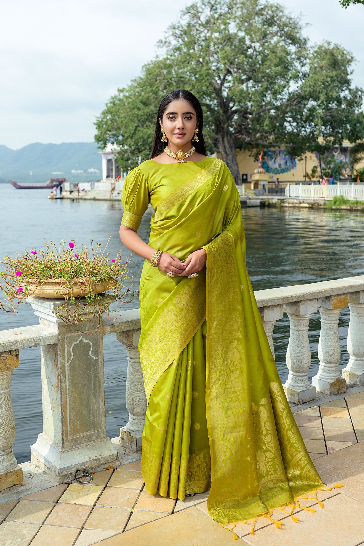 Soft Tussar Silk Saree