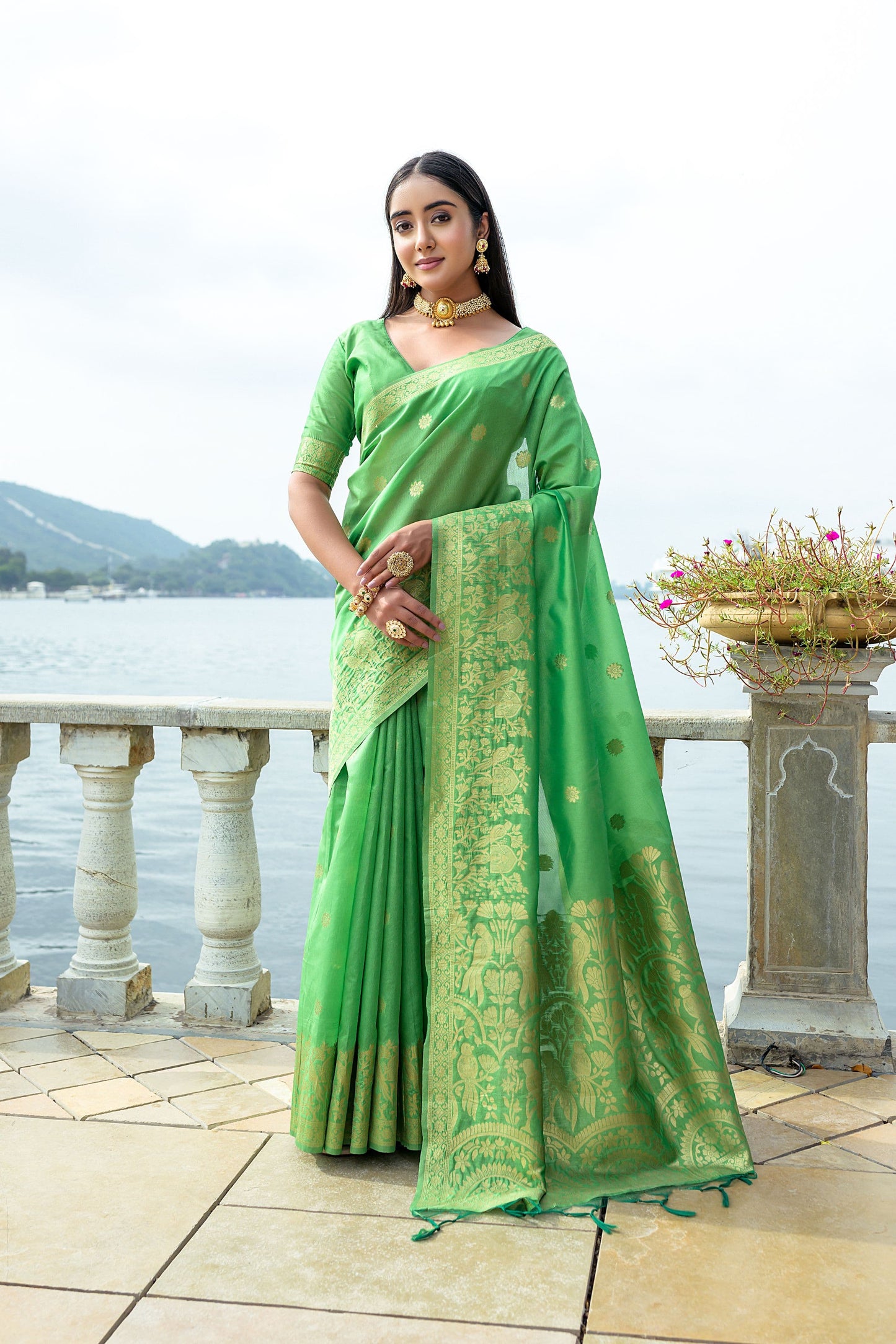 Soft Tussar Silk Saree