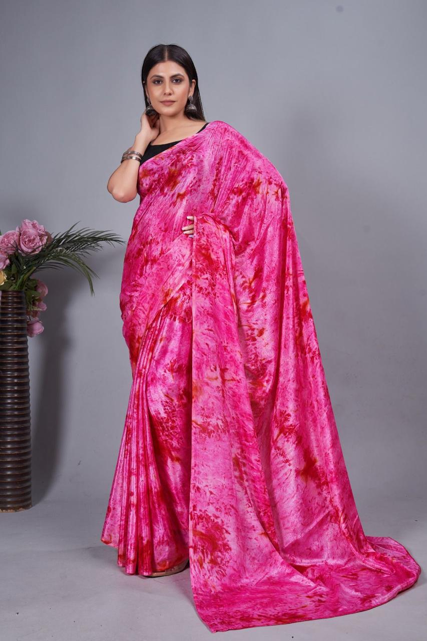 Nylon Chiffon Saree