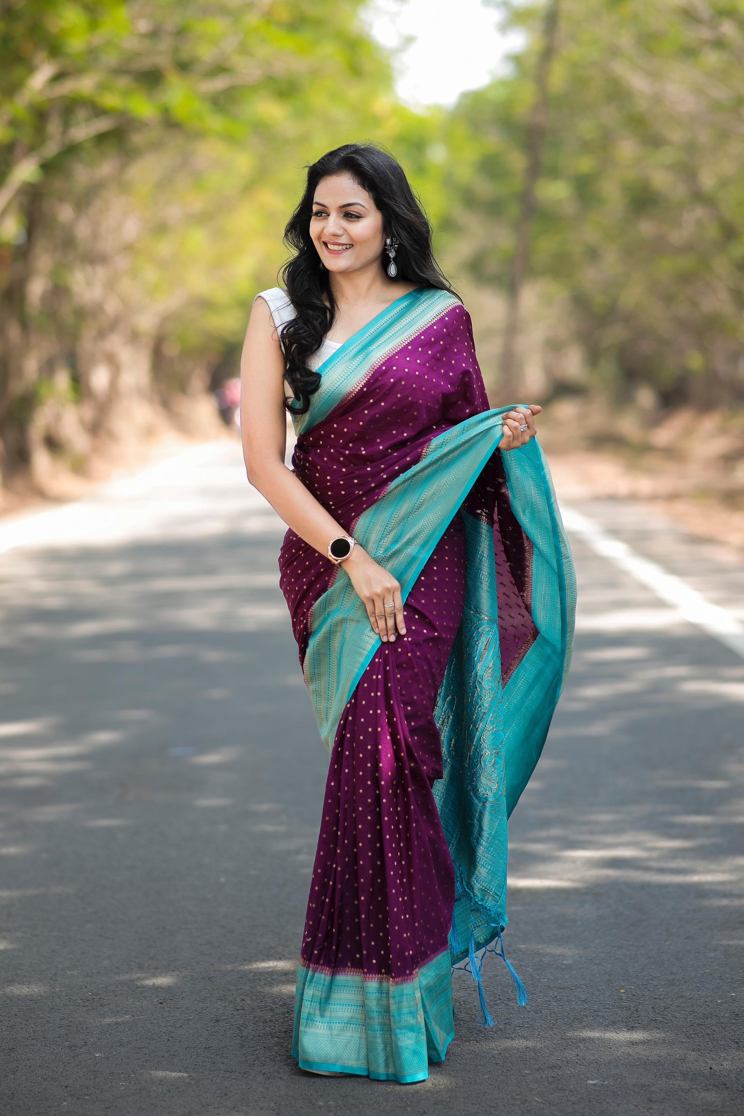 Soft Khadi Georgette Saree