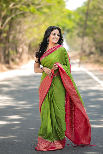 Soft Khadi Georgette Saree