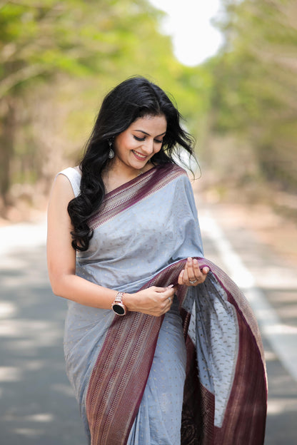 Soft Khadi Georgette Saree