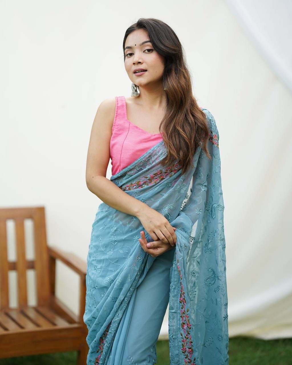 Georgette Saree