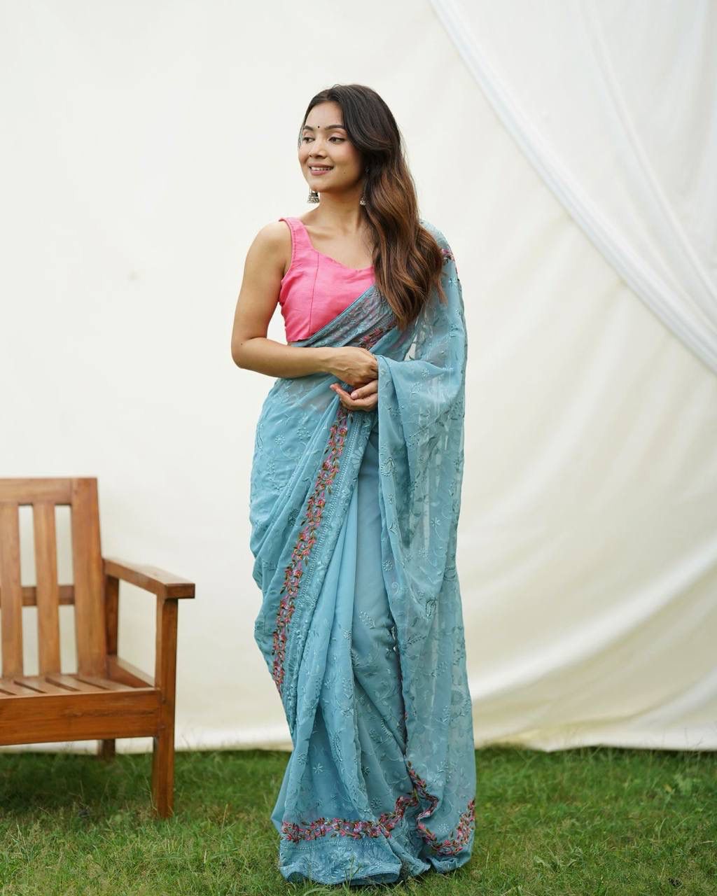 Georgette Saree