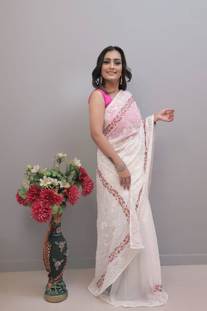 Georgette Saree