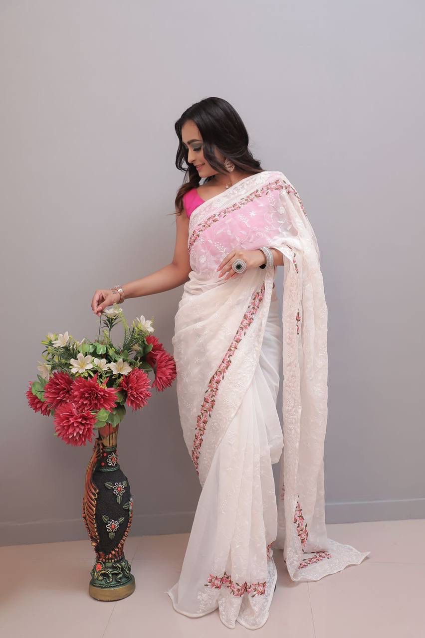 Georgette Saree