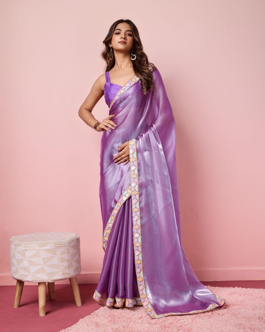 Zimmy Chu Silk Saree