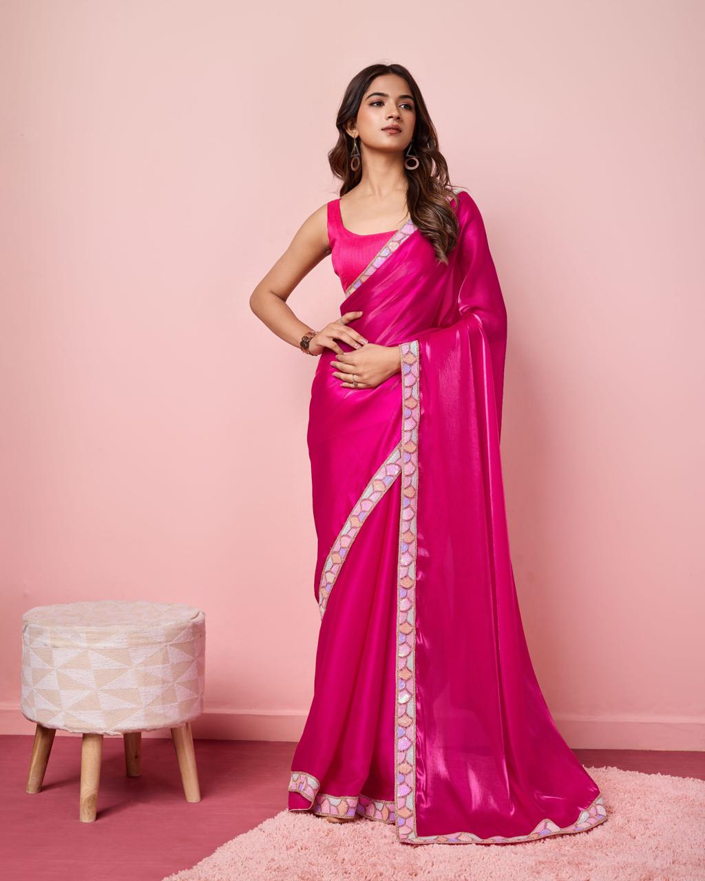 Zimmy Chu Silk Saree