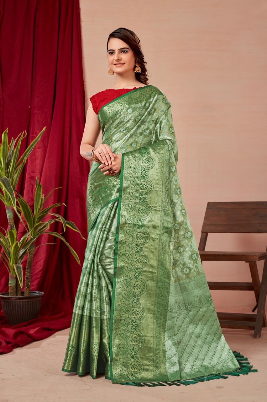 Banarasi Saree Gold Zari