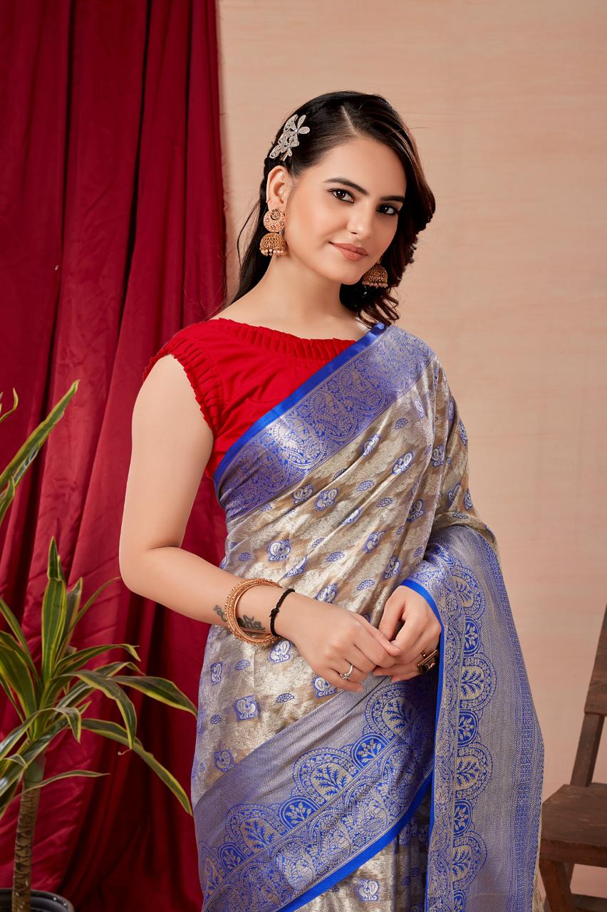 Banarasi Saree Gold Zari