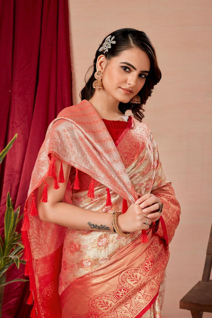 Banarasi Saree Gold Zari