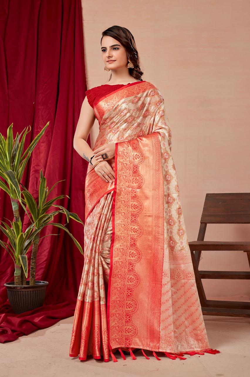 Banarasi Saree Gold Zari