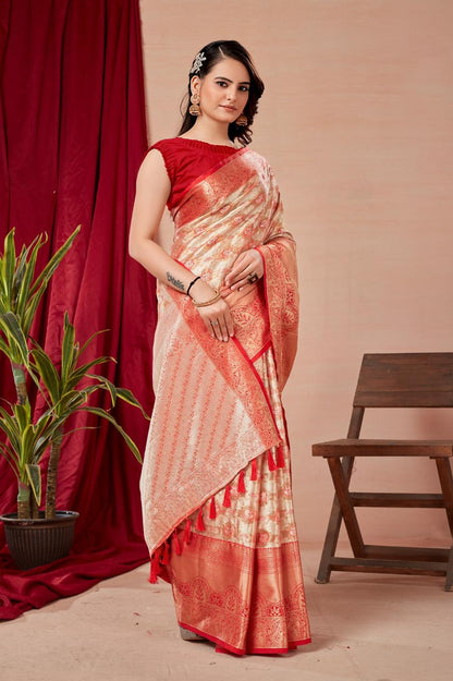 Banarasi Saree Gold Zari