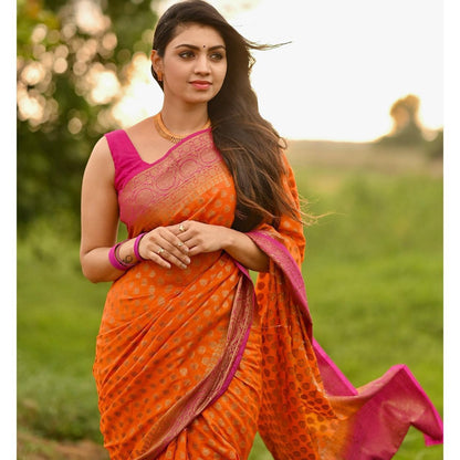 Lichi Silk Saree