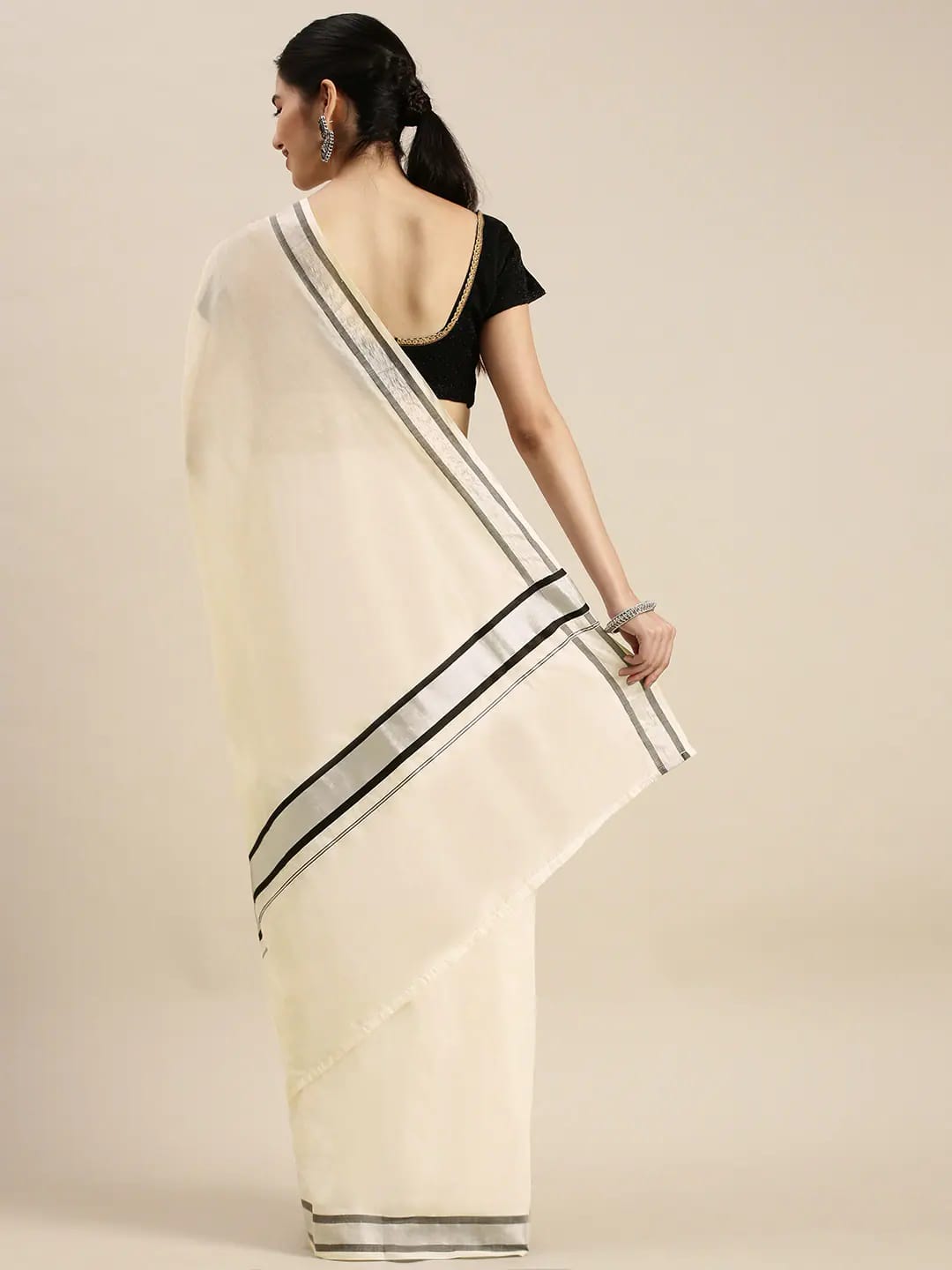 Cotton Zari Woven Saree