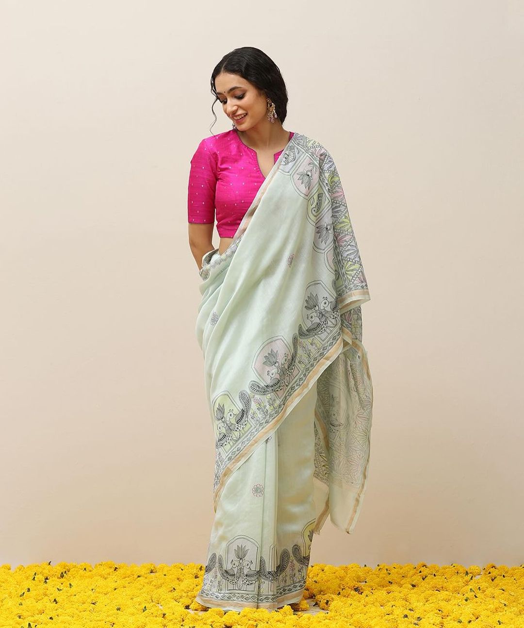 Lilan Digital Print Saree