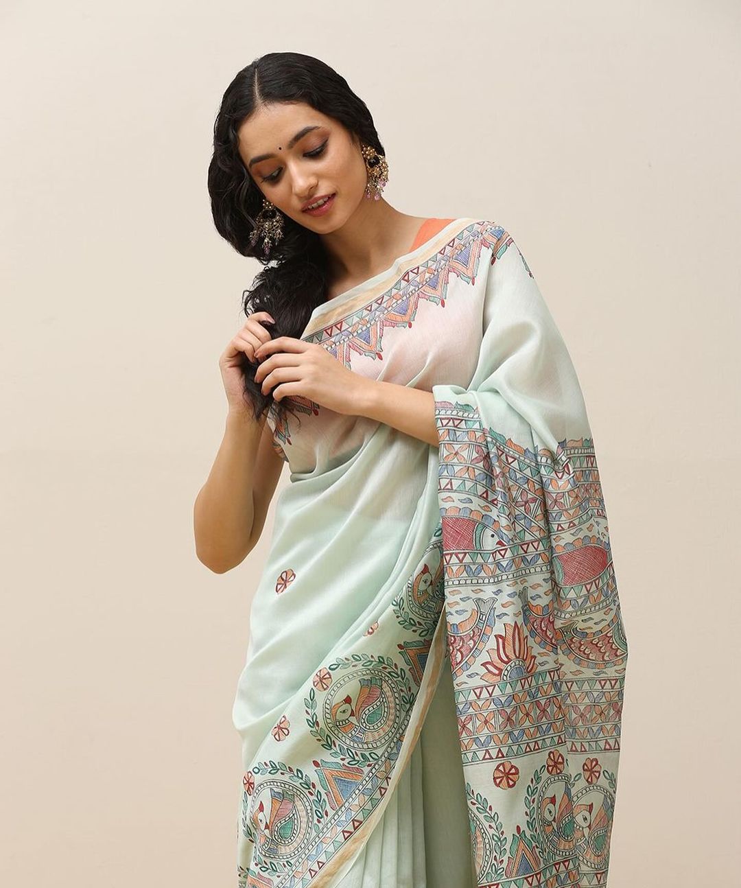 Lilan Digital Print Saree