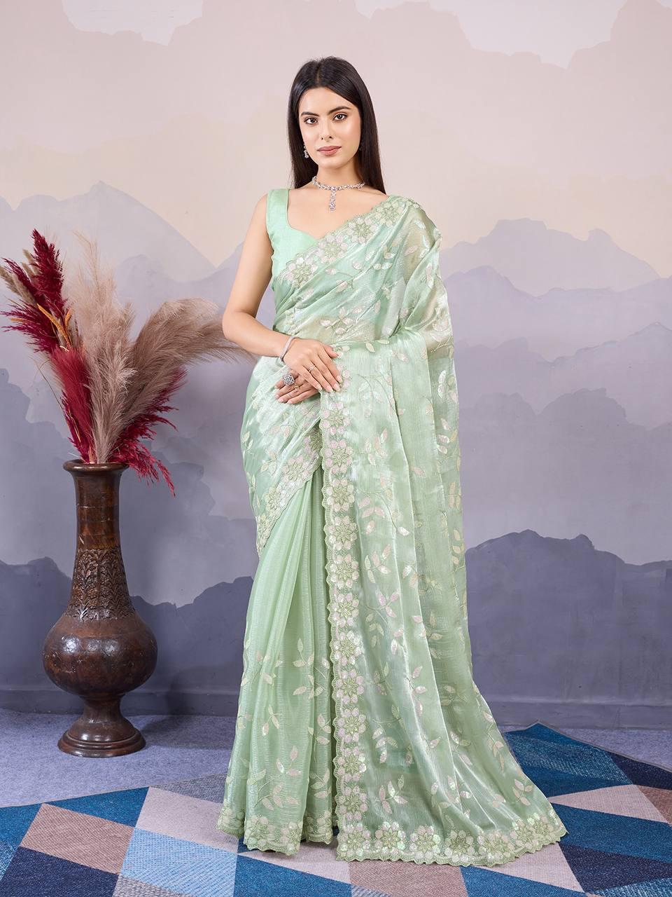 Burberry Silk Saree