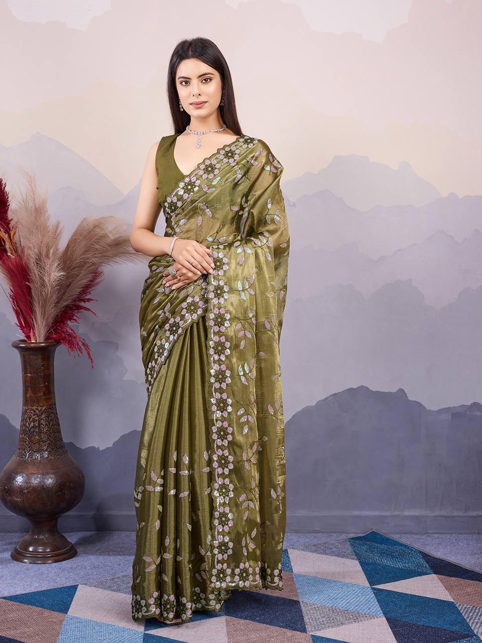 Burberry Silk Saree