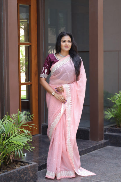 Nora Lining Saree