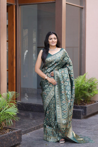 Soft Silk Jacquard Saree