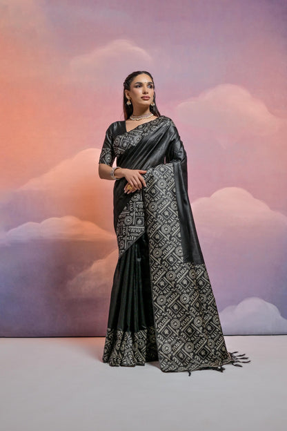 Banglori Handloom Raw Silk Saree