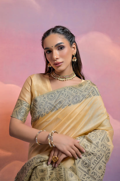 Banglori Handloom Raw Silk Saree