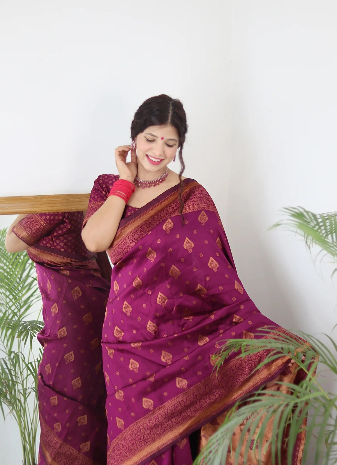 Jacquard Woven Saree